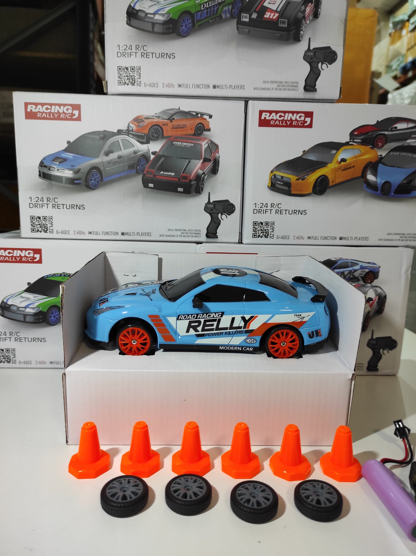 Coche teledirigido drift 1:24 GTR - additional image 4