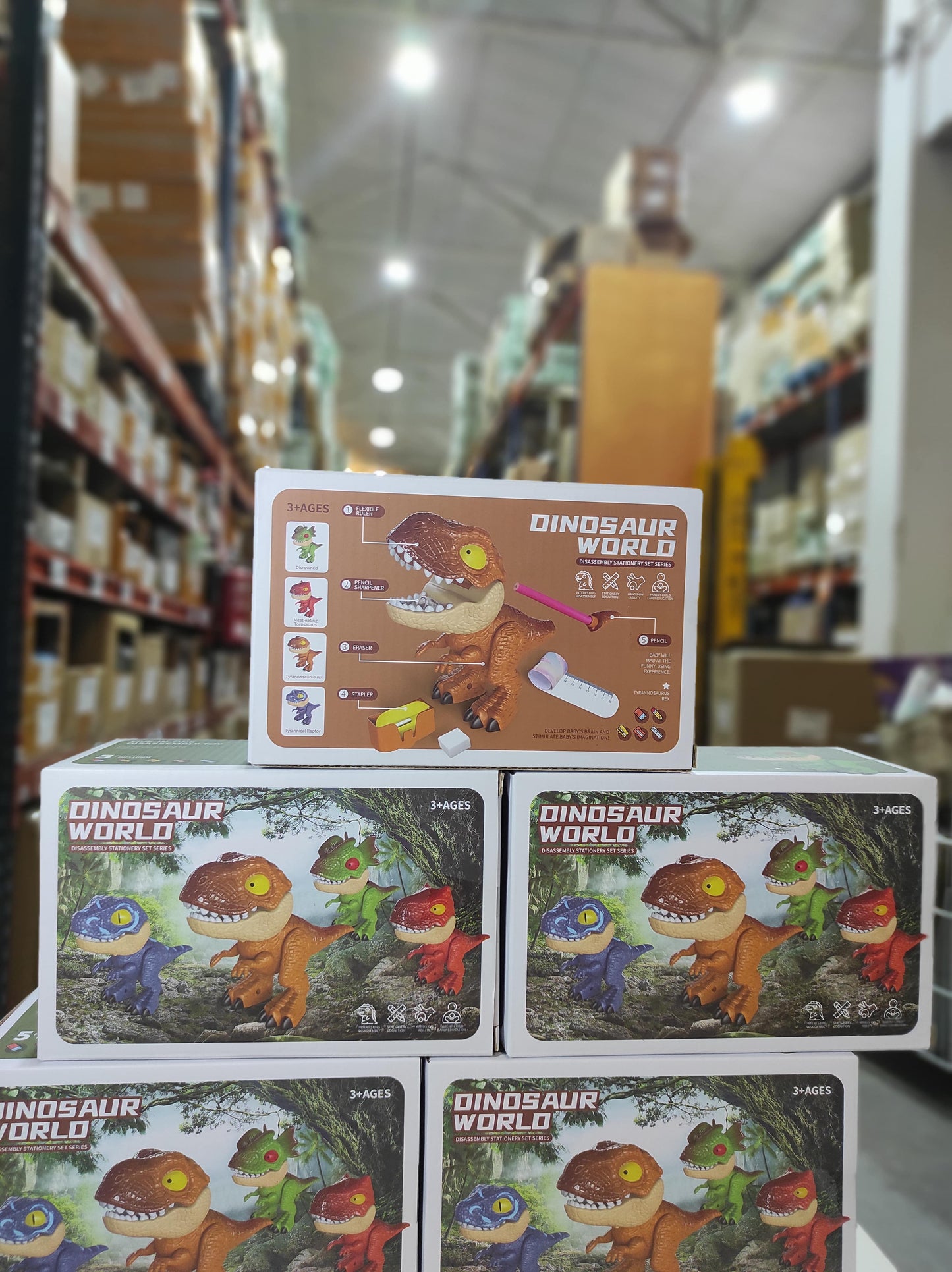 Juego de papelería de dinosaurio 5 en 1 - additional image 11